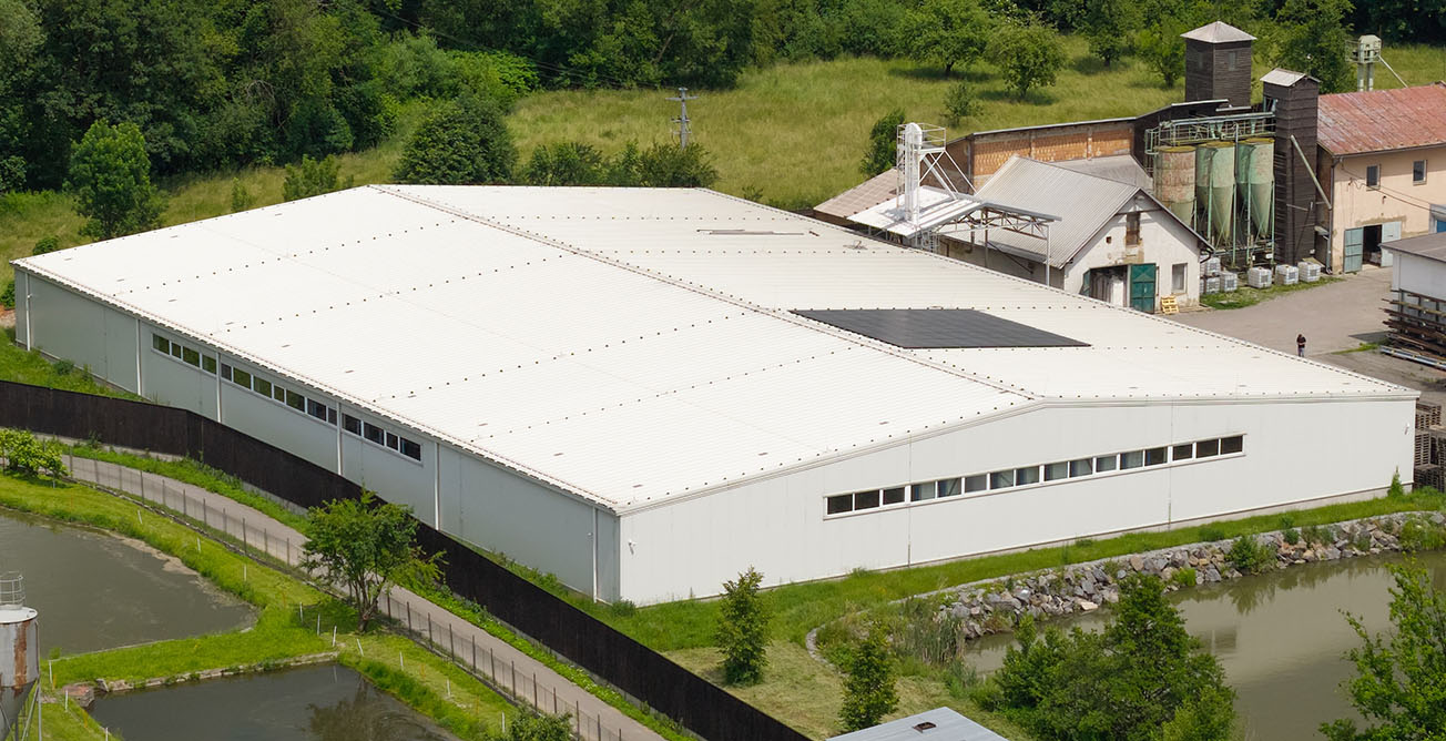 Jeseník nad Odrou - skladovací hala